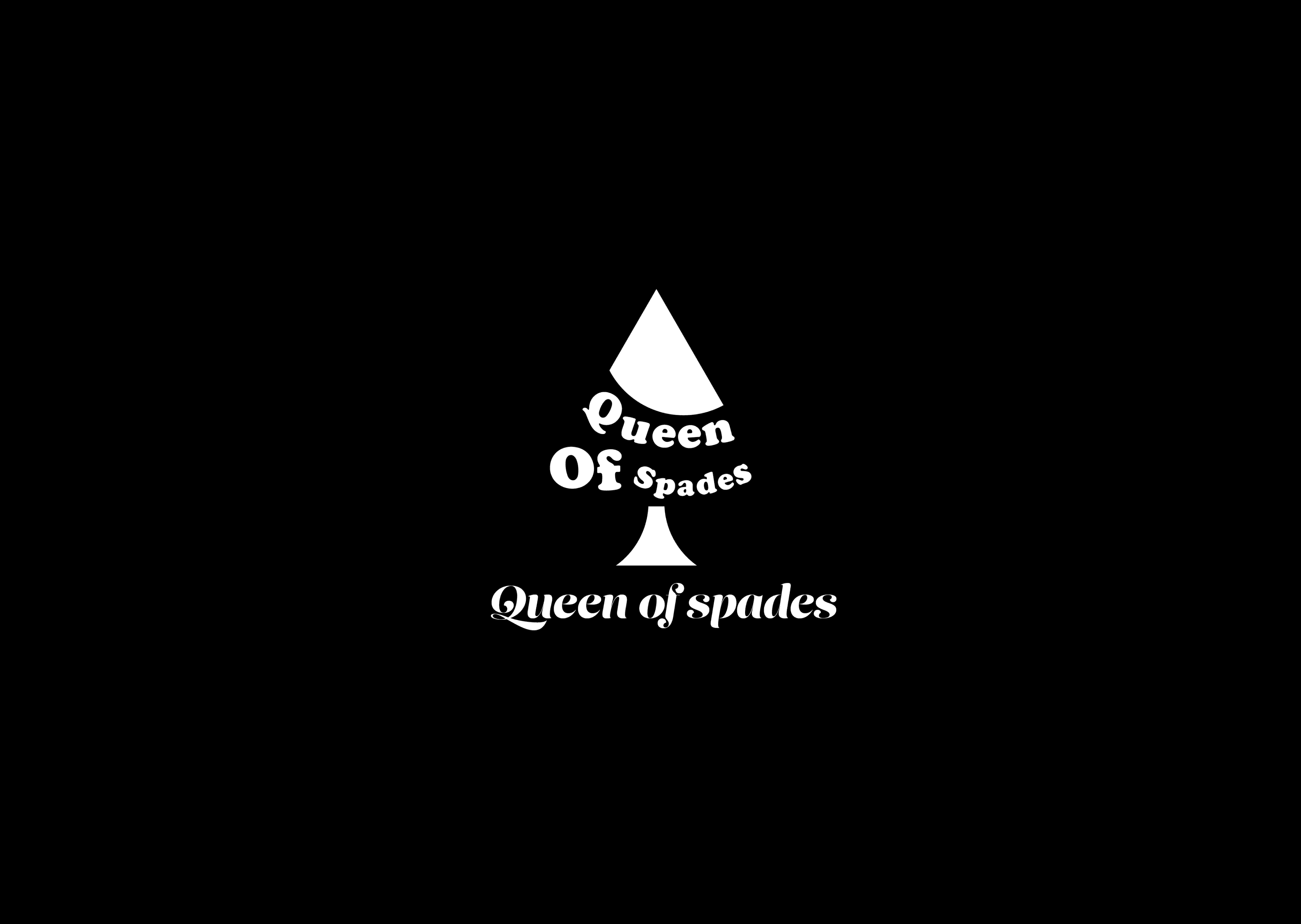 Queen of Spades logo design